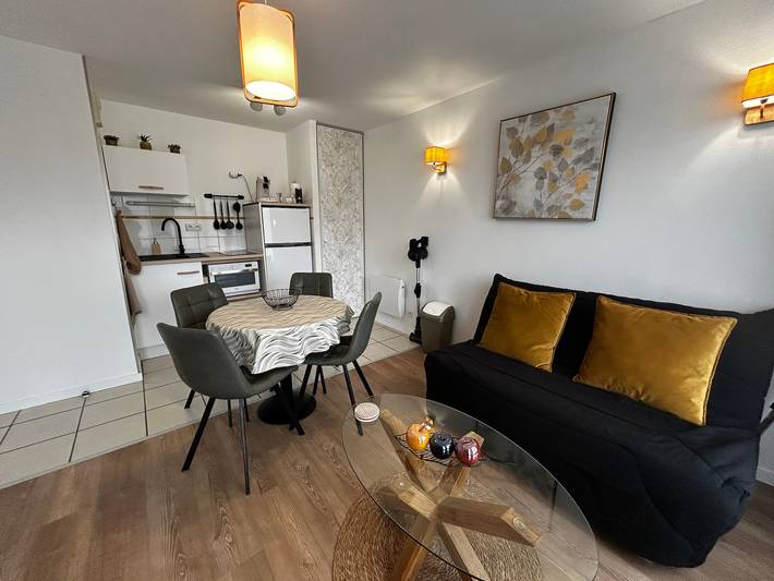 Location de vacances pour 4 personnes, avec balcon et piscine à La Roche-Posay