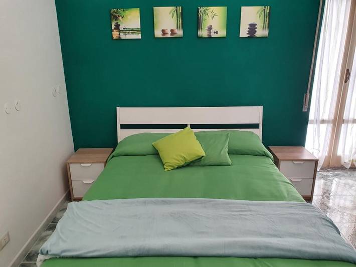 Appartamento per 4 persone, con panorama e giardino nonché terrazza a Torre del Greco
