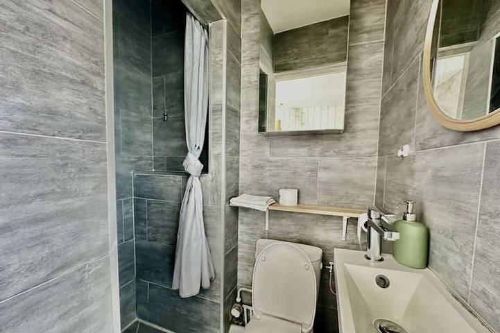 Appartement entier, Studio avec vue mer, centre de Langrune in Langrune-sur-Mer, Région de Caen