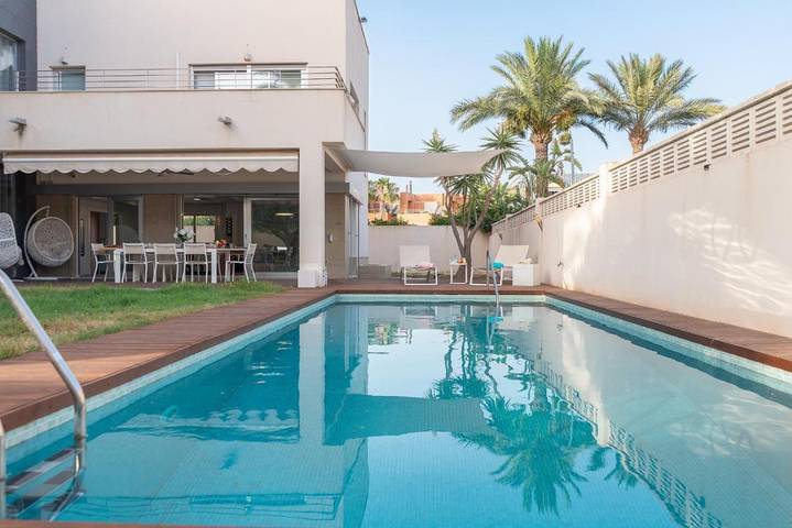 Chalet para 8 personas, con piscina y jardín, Se admiten mascotas en Poniente Almeriense - 4