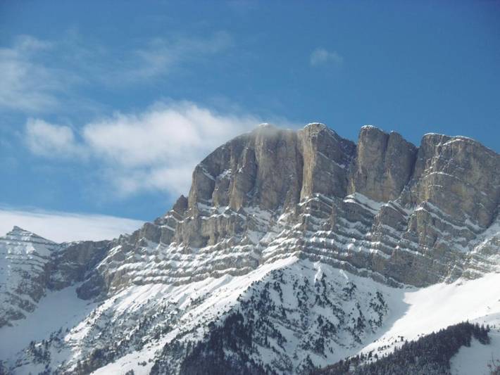 Gîte pour 4 personnes, avec vue ainsi que piscine et terrasse à Gresse-en-Vercors - 2