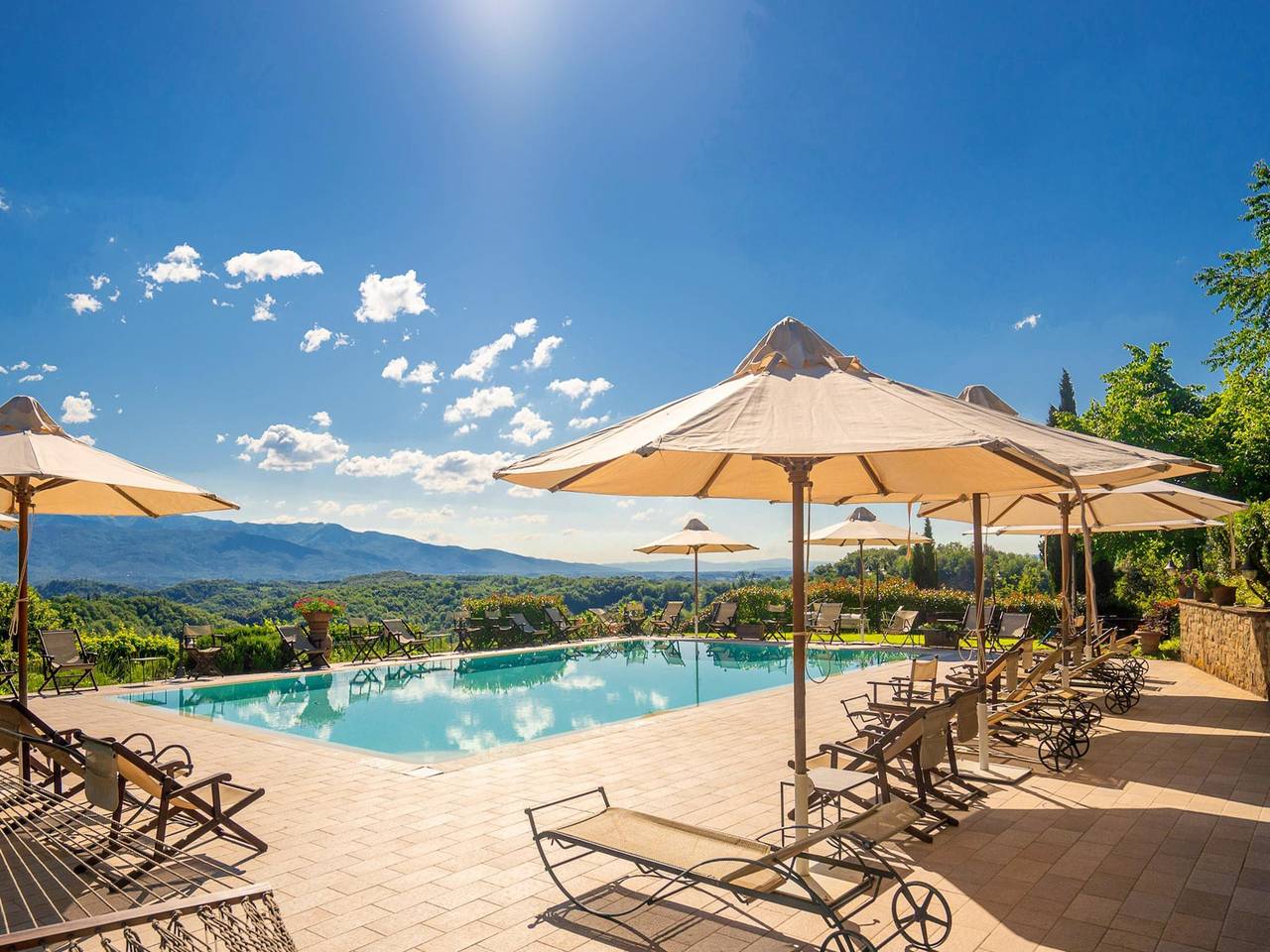 Wohnung in der Toskana mit Pool & Garten in Figline e Incisa Valdarno, Chianti
