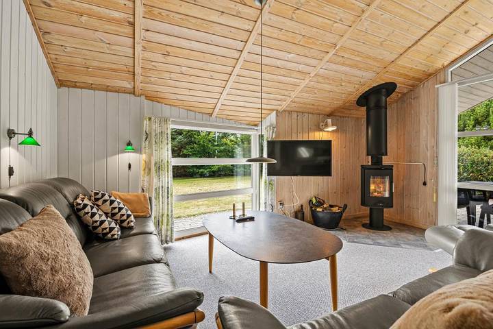 Ferienhaus mit Sauna & Kamin auf schönem Grundstück in Nørre Nebel, Varde