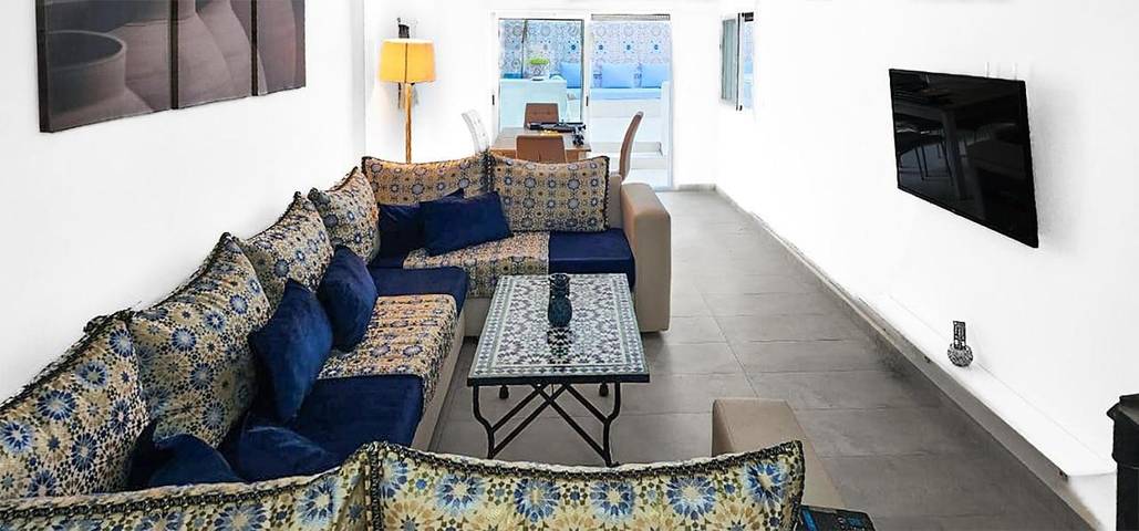 Gîte pour 6 personnes, avec terrasse et jardin dans Cabo Negro - 4