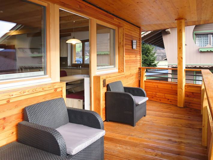 Ferienwohnung für 4 Personen, mit Balkon und Garten in Uderns - 2