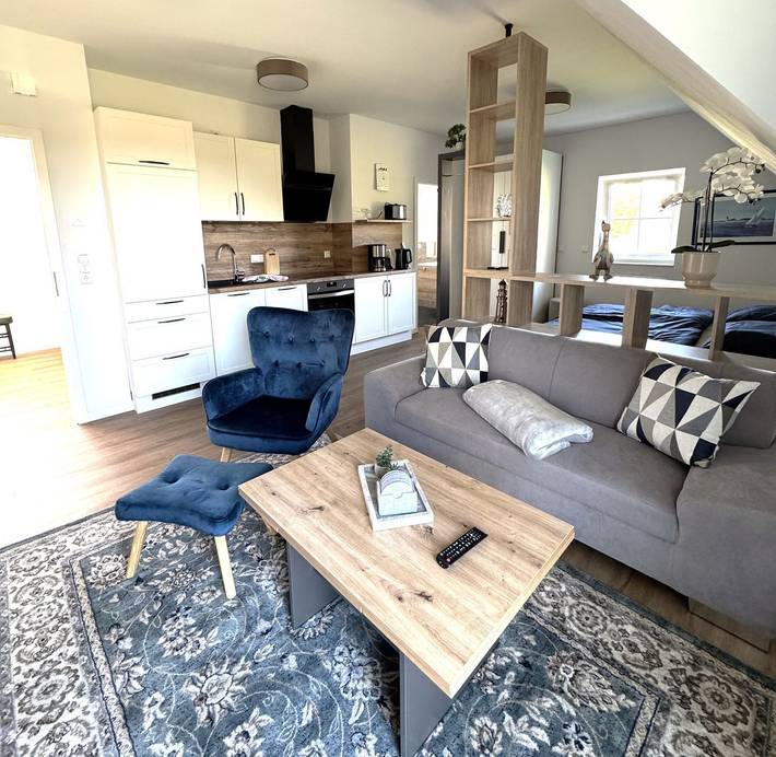 Ferienwohnung für 2 Personen, mit Ausblick und Seeblick sowie Balkon in Poseritz - 4