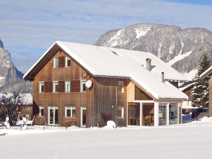 Ferienwohnung für 5 Personen, mit Garten in Schoppernau
