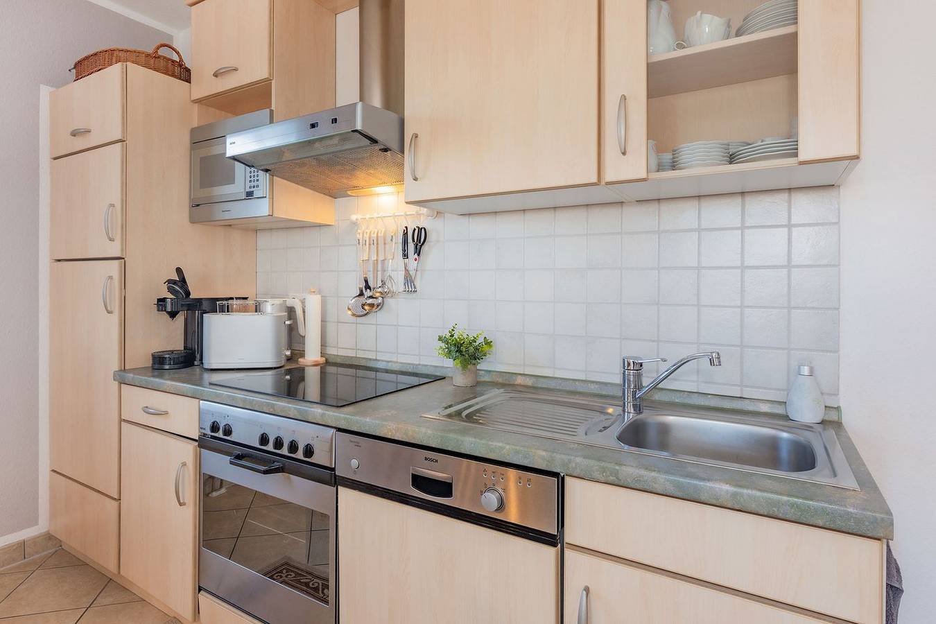 Ganze Wohnung, Ostsee-Quartett - 06 - hell und gemütlich gestaltet, mit Balkon in Zinnowitz in Zinnowitz, Usedomer Norden