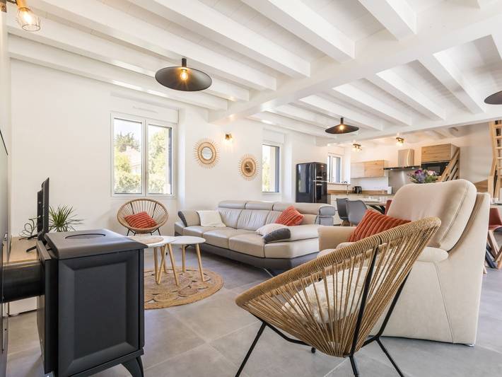 Gîte rénové proche plages, parking, jardin privatif, terrasse sud-est in Machecoul, Machecoul-Saint-Même