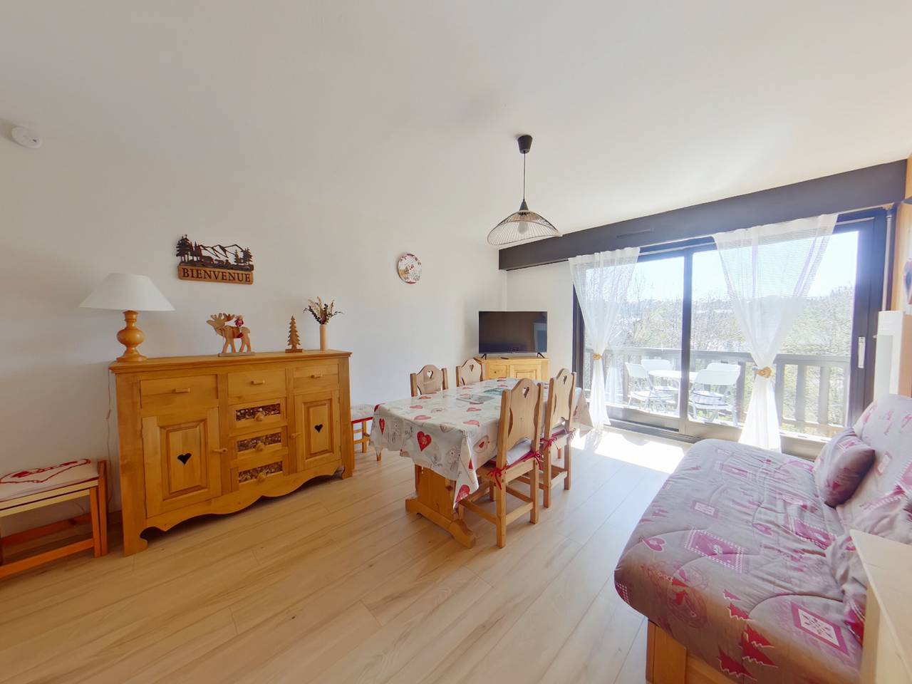 Appartement entier, Charmant appartement - 4 pers. in Les Rousses, Parc naturel régional du Haut-Jura