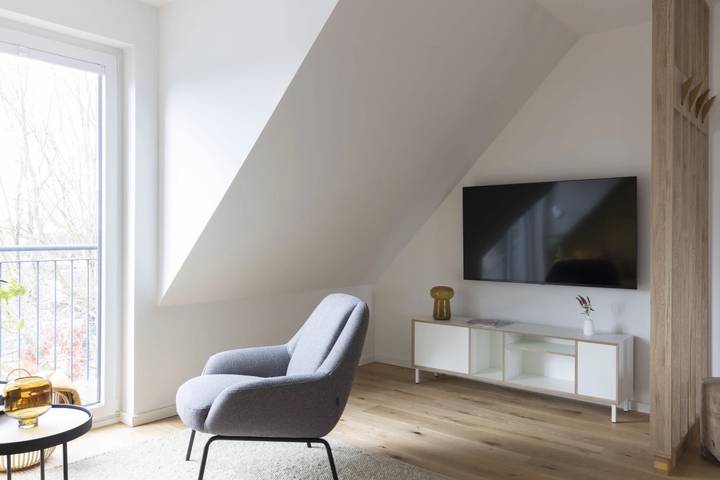 Ganze Wohnung, Ferienwohnung 'Strandhafer' mit Balkon und Wi-Fi in St. Peter-Bad, St. Peter-Ording
