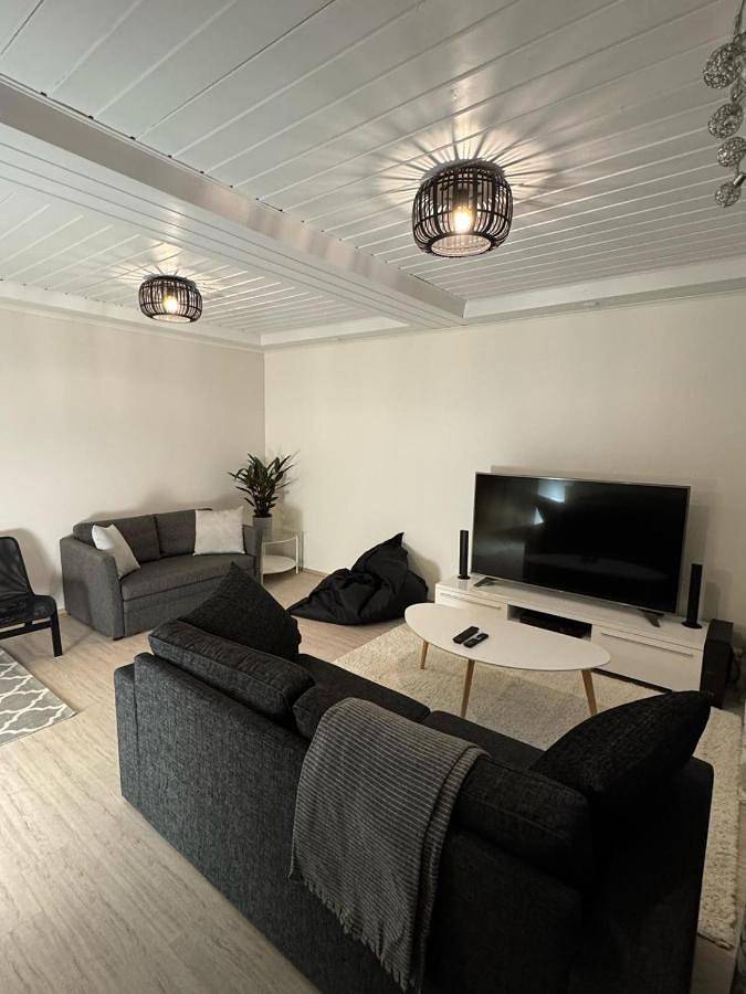 Appartement de vacances pour 8 personnes, avec sauna et jardin
