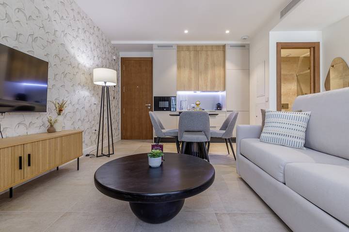 Studio für 4 Personen, mit Balkon in Altstadt Málaga