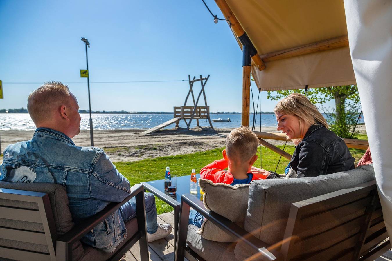 Europarcs Zuiderzee — Glamping Zelt Luxus 6 in Veluwemeer
