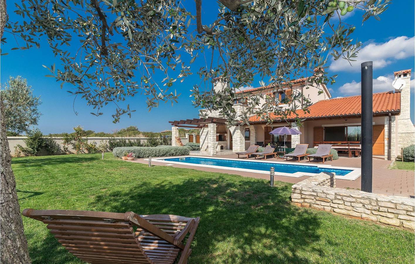 Ferienhaus für 8 Personen mit Terrasse in Vodnjan, Südküste Istrien