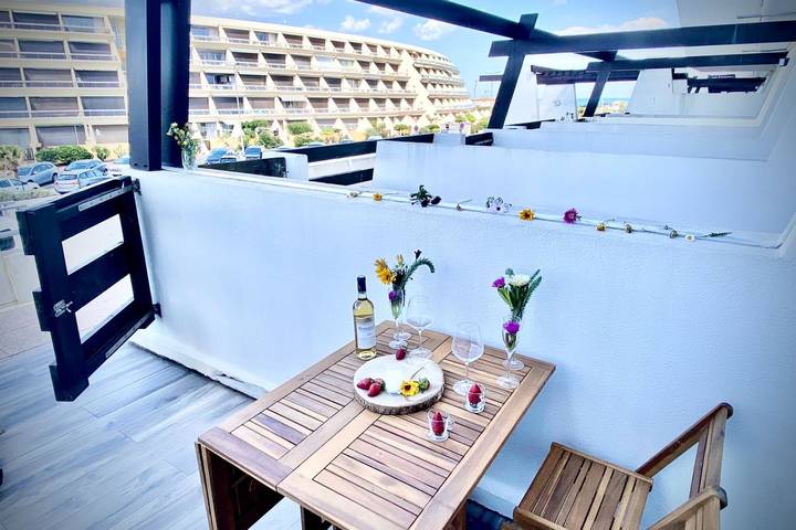 Gîte pour 2 personnes, avec Terrasse dans Plage Naturiste (Le Cap d'Agde) - 3