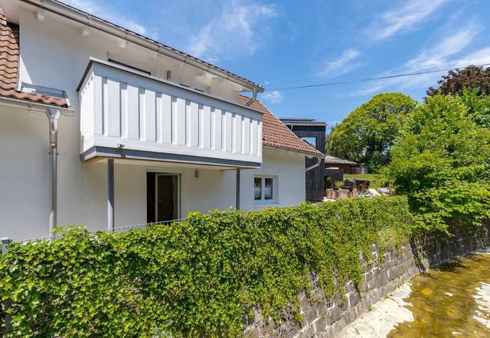 Ferienwohnung für 3 Personen, mit Ausblick und Garten in Lochau - 4