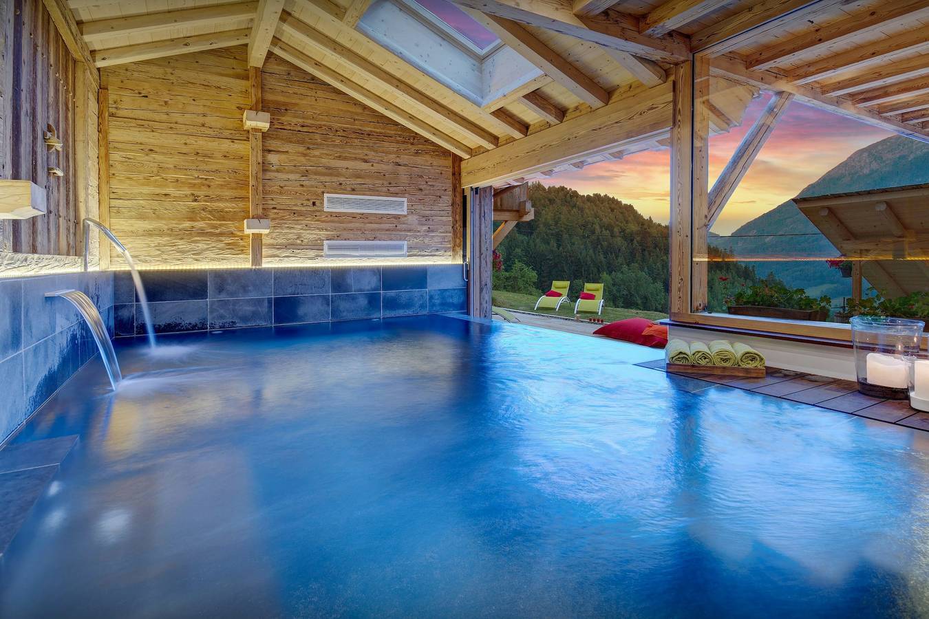 Pool with a view, sauna & hammam in a stunning alpine chalet - Ovo Network in Les Clefs, Annecy und Umgebung