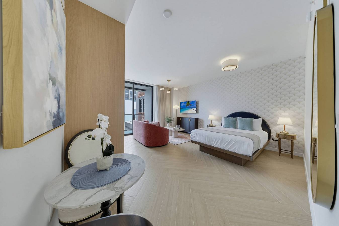 Ganze Wohnung, Ferienwohnung für 4 Personen mit Balkon in Miami, Florida