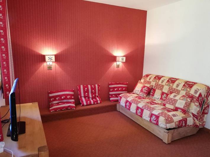 Ganzes Studio, Teilbares Studio 27m², Balkon, nahe Pisten und Liften in Valmorel, Les Avanchers-Valmorel