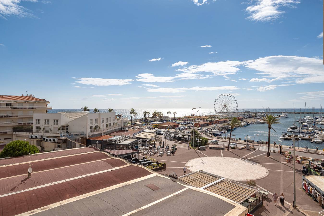 Apartamento entero, Apartamento 'Vista al Mar, en el Puerto' con Vista al Mar in Saint-Cyprien-Plage, Saint-Cyprien