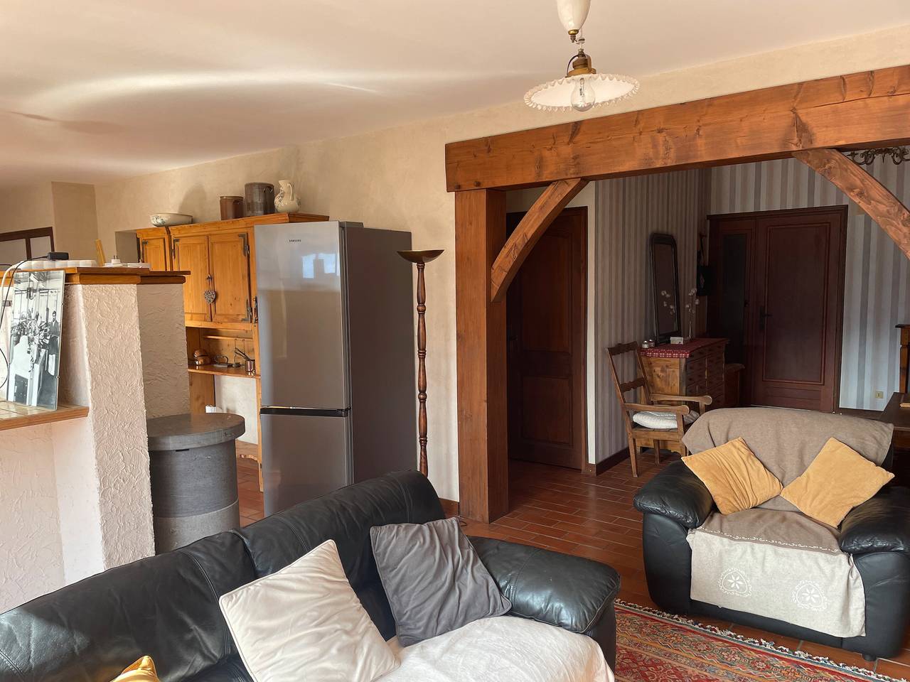 Appartement entier, Appartement 'La Ferme De 1876' avec Vue sur la Montagne, Jardin Commun et Wi-Fi in Marignier, Région de Bonneville