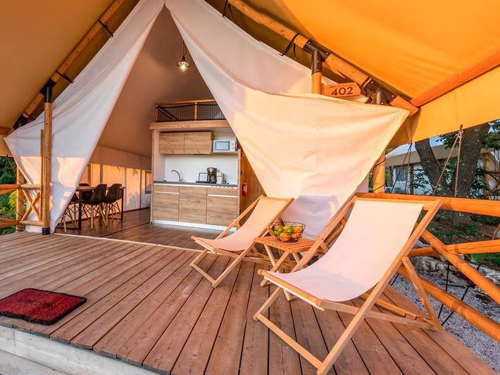 Zelt für 6 Personen, mit Sauna, mit Haustier in Kroatien - 4