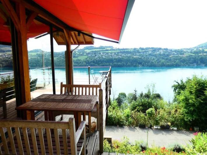 Gîte pour 2 personnes, avec jacuzzi ainsi que terrasse et jardin, adapté aux familles à Paladru - 4