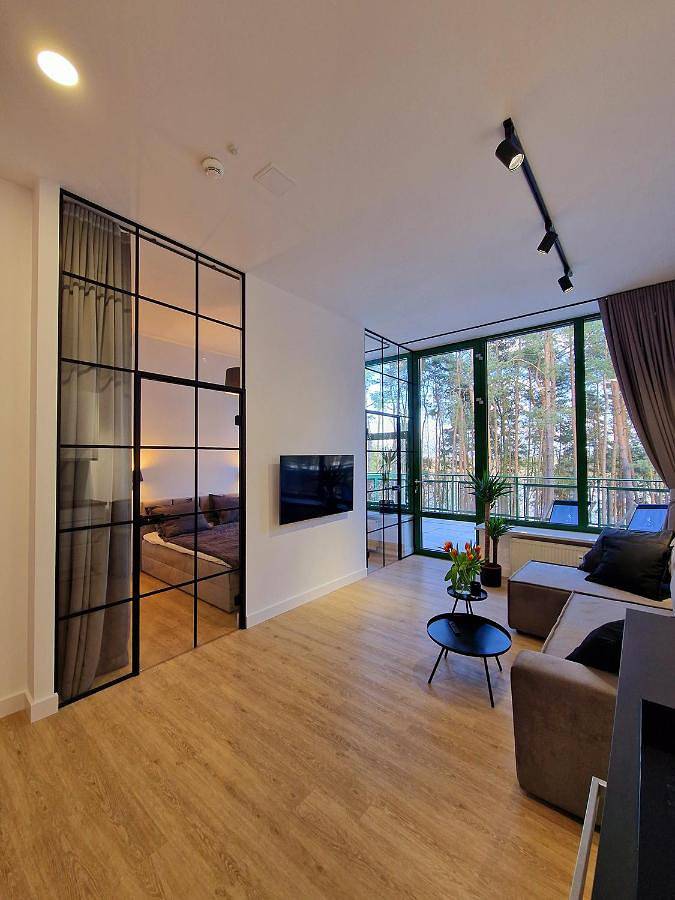 Cały apartament, Apartament nad Zalewem Zegrzynskim z tarasem 23 m2 in Serock, Mazowsze