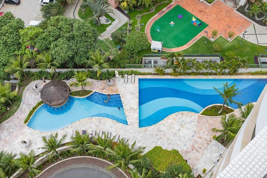 Ganze Wohnung, Barra da Tijuca Apart Meer- und Bergblick und Zugang zum Strand in Barra da Tijuca, Rio de Janeiro