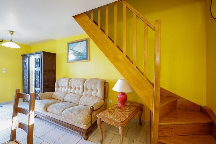 Petite maison "Gite Penn Ar Bed" avec terrasse privée, jardin partagé et Wi-Fi in Cast, Région de Châteaulin