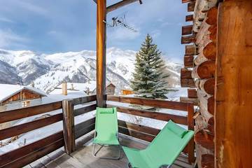 Gîte pour 6 personnes, avec balcon dans Station De Saint Veran