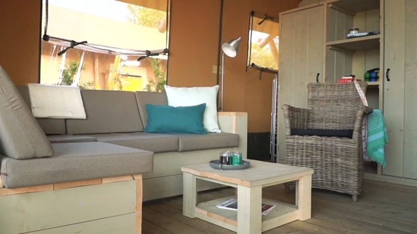 Zecamping 3* dog friendly tente 35m2 6 pers in Priziac, Pontivy und Umgebung