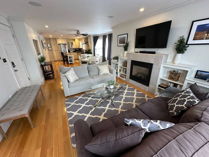 Holiday apartment for 5 people, with terrace and garden in Rhode Island