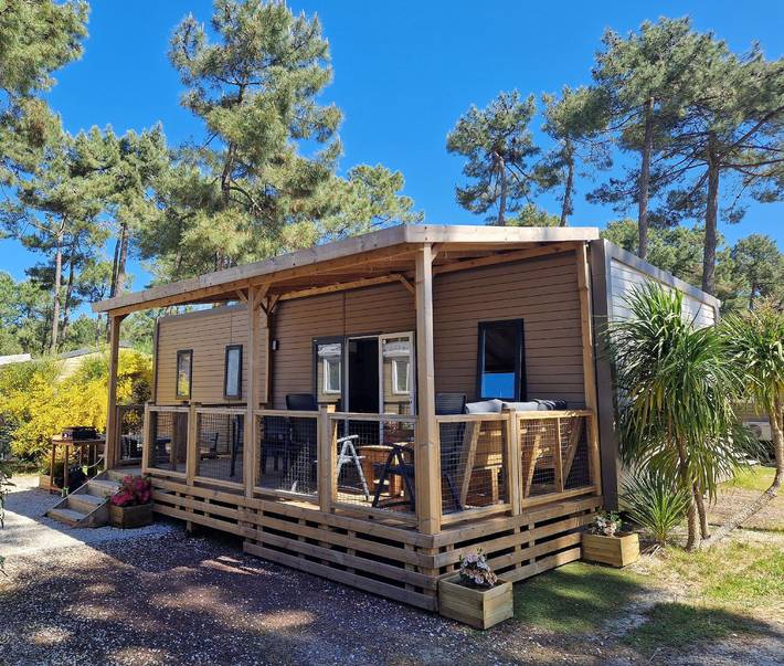 Ferienwohnung für 6 Personen, mit Garten und Sauna sowie Terrasse in Vendays-Montalivet