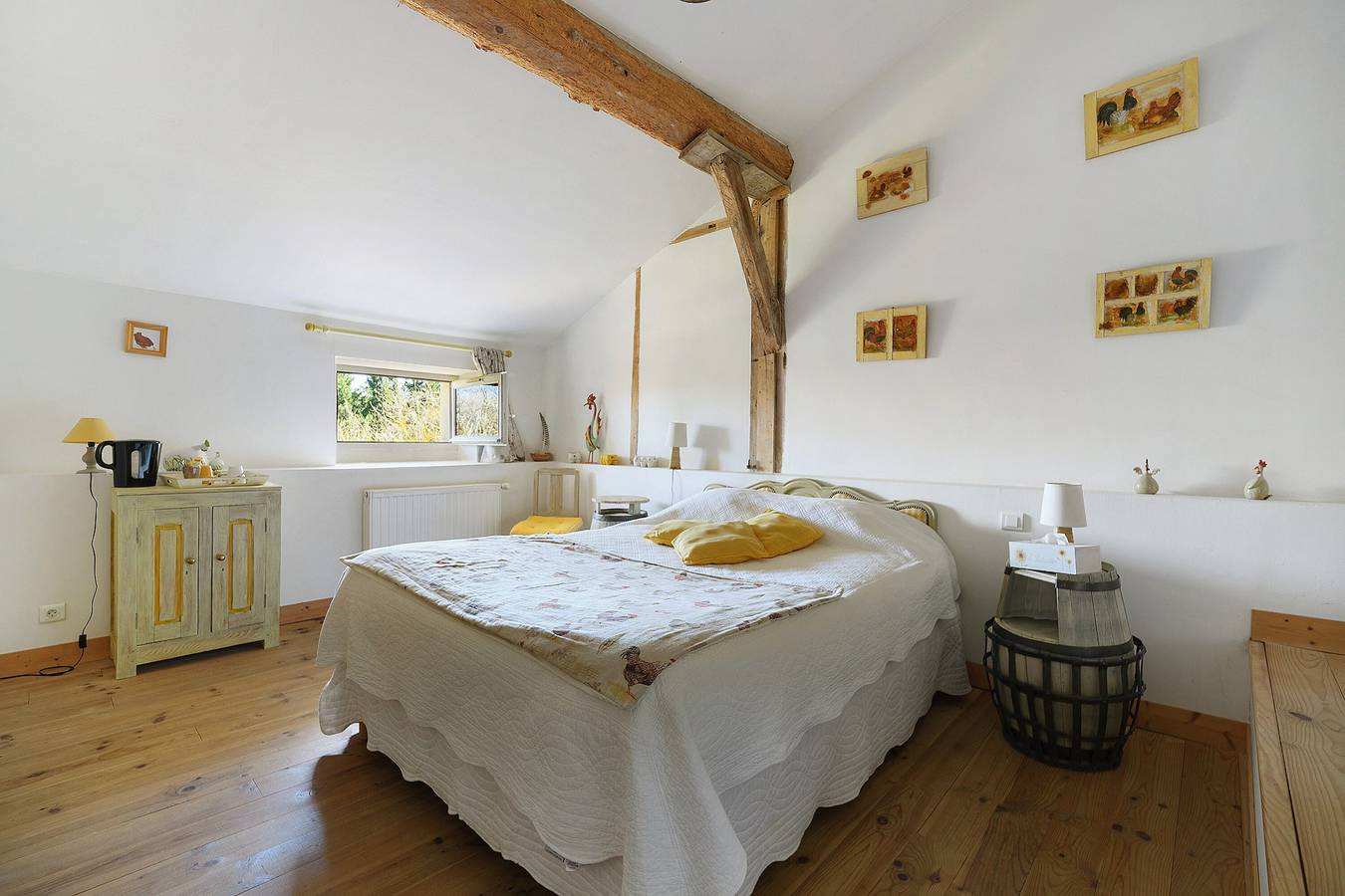 Chambre d’hôtes « Le Poulailler » avec terrasse commune, jardin partagé et Wi-Fi in Rieucros, Ariège