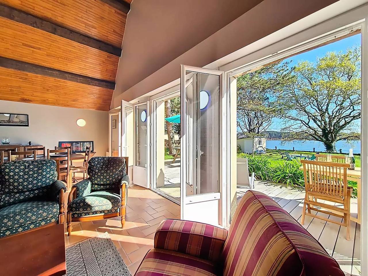 Ste Hélène - Haus 4 Zimmer -102m2 -Wifi- Meerblick in Sainte-Hélène, Côte des Mégalithes