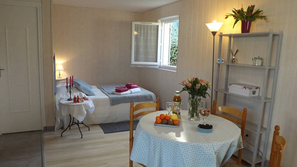 Studio entier, Gîte Les Châtaigniers - Les Margoulettes in Vitrac, Périgord Noir