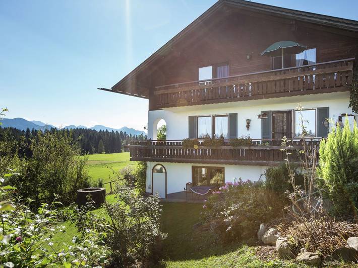 Bauernhof für 5 Personen, mit Balkon und Terrasse sowie Garten in Wieskirche