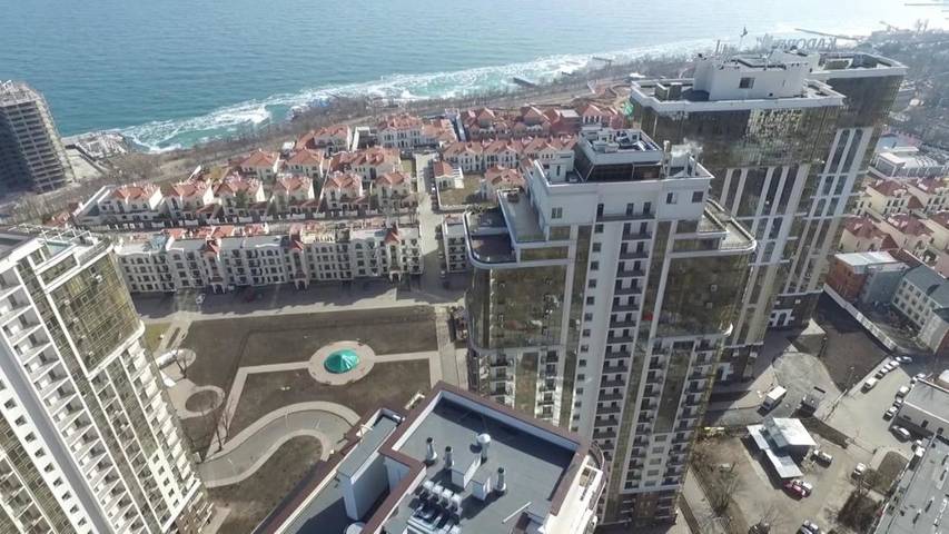 Apartament wakacyjny dla 6 osób, z ogród i widok w Odessa