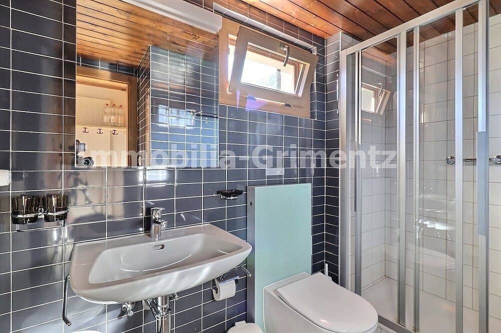 Appartamento intero, Comfortable studio on 2 levels for 2 to 4 people, living room with 1 divan bed, kitchen area with di in Grimentz, Anniviers