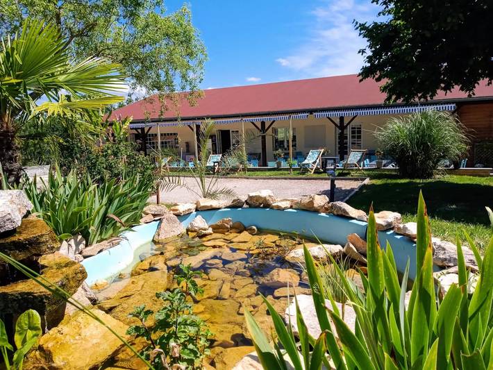 Gîte pour 7 personnes, avec piscine ainsi que sauna et terrasse, animaux acceptés à Saint-Pierre-Lafeuille - 2