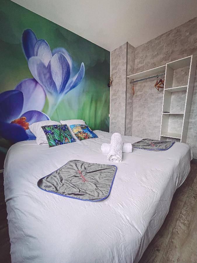 Maison d’hôte pour 2 personnes, avec balcon et vue