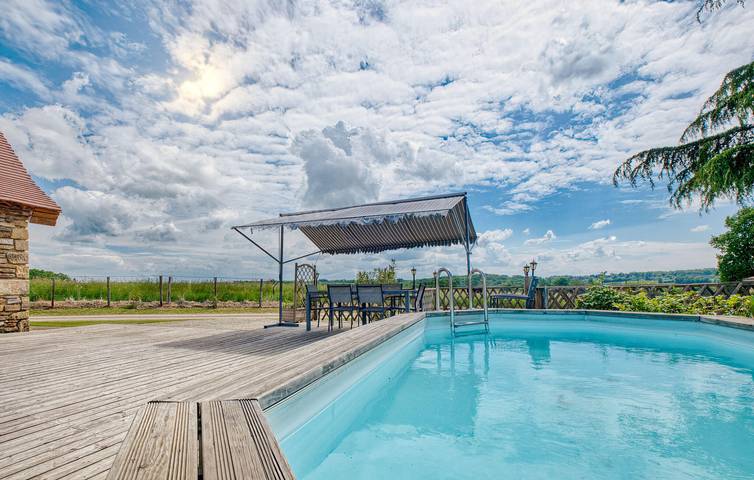 Location de vacances pour 5 personnes, avec jardin ainsi que piscine et terrasse dans Périgord Vert - 4
