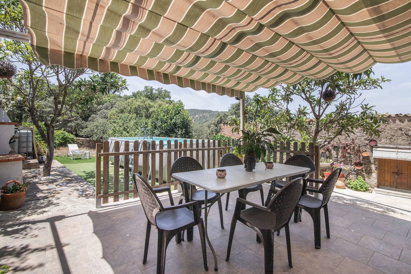 Ferienhaus 'Casa Enriqueta' mit Bergblick, privatem Pool und privater Terrasse in Almonaster la Real, Sierra de Aracena y Picos de Aroche