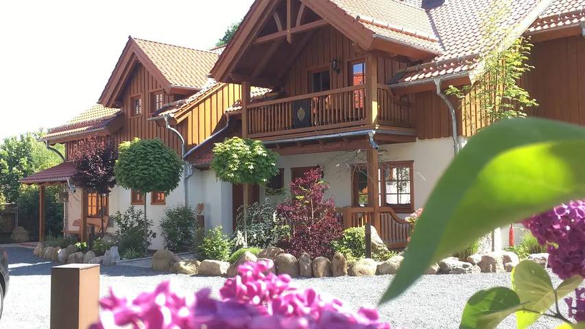 Chalet für 8 Personen, mit Terrasse und Sauna sowie Garten in Ilsenburg - 2