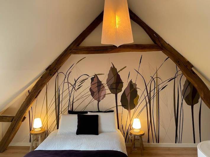 Location de vacances pour 4 personnes, avec jardin à Le Vaudreuil