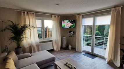 Ferienwohnung für 4 Personen, mit Garten und Ausblick sowie Terrasse in Rinteln