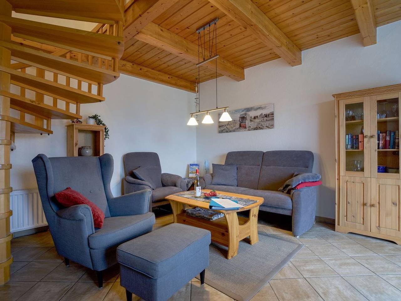 Ganze Ferienwohnung, Friesisches Ferienhaus - Lee in Nordstrand (Gemeinde), Nordseeküste