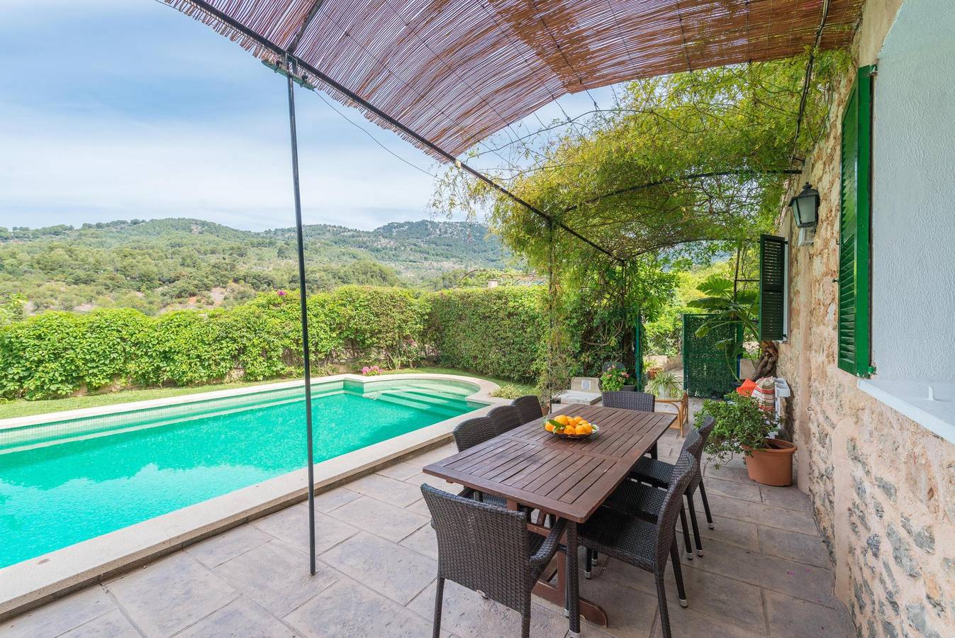 Cas Patro Lau - Villa mit privatem Pool in Fornalutx. Kostenloses Wlan in Biniaraix, Fornalutx